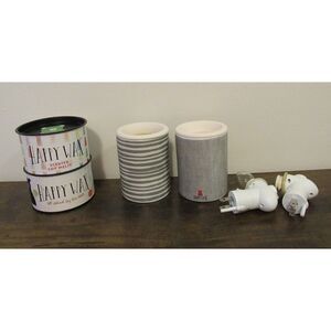 Happy Wax Ceramic Plug-In Warmer Bundle - 2 Warmers & 2 Tins Gummy Bear Melts